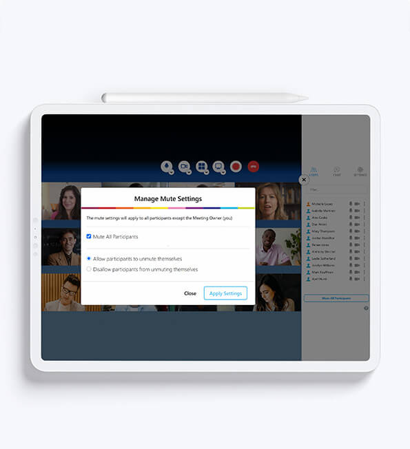 Virtual Classroom Controls