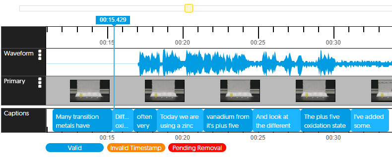 Powerful Education-Focused Editing with Audio Waveform Preview