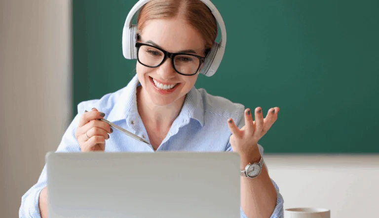 A teacher is working on a lesson plan