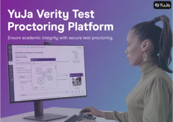 YuJa Verity Test Proctoring brochure cover.