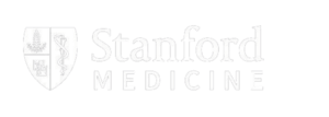 Stanford School of Medicine white logo