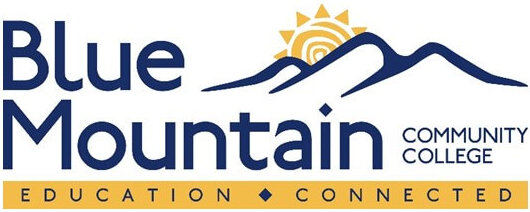 Blue Mountain Community College logo.