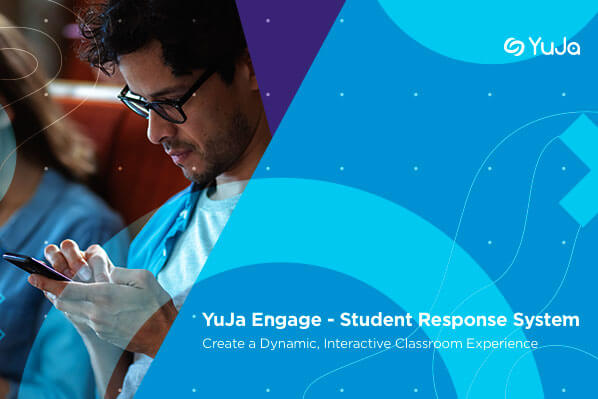 YuJa Engage - Student Response System brochure cover.