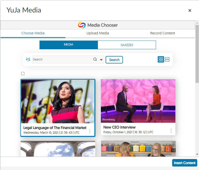 Video Integration with Canvas