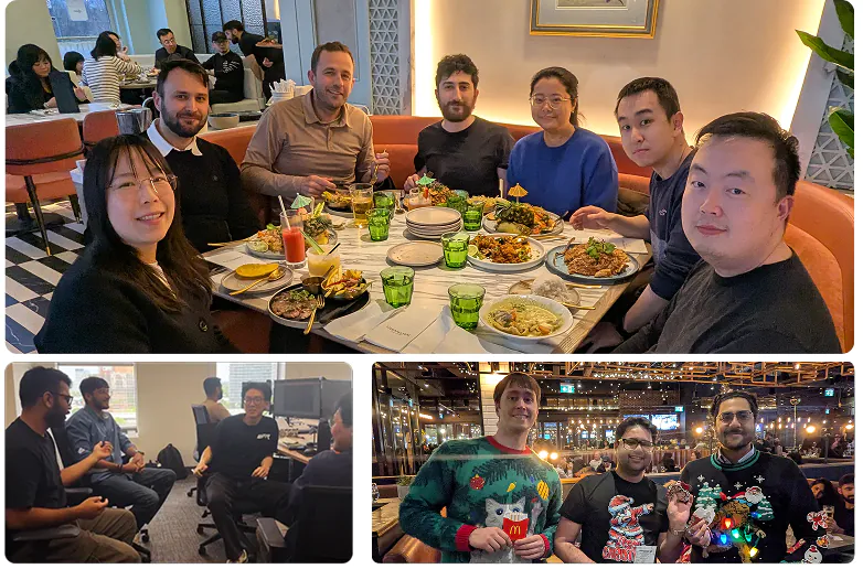 Collage of YuJa employees engaged in various activities.