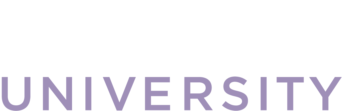 Chatham University logo white.