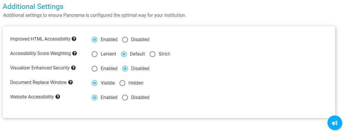 Highly Configurable LMS Integration Options