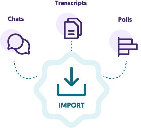 Webex import configuration options in YuJa Himalayas.