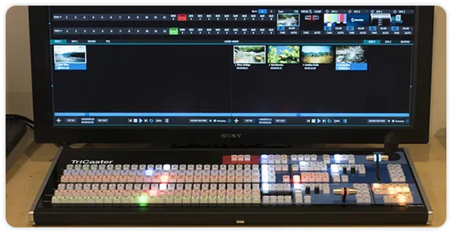 TriCaster System.
