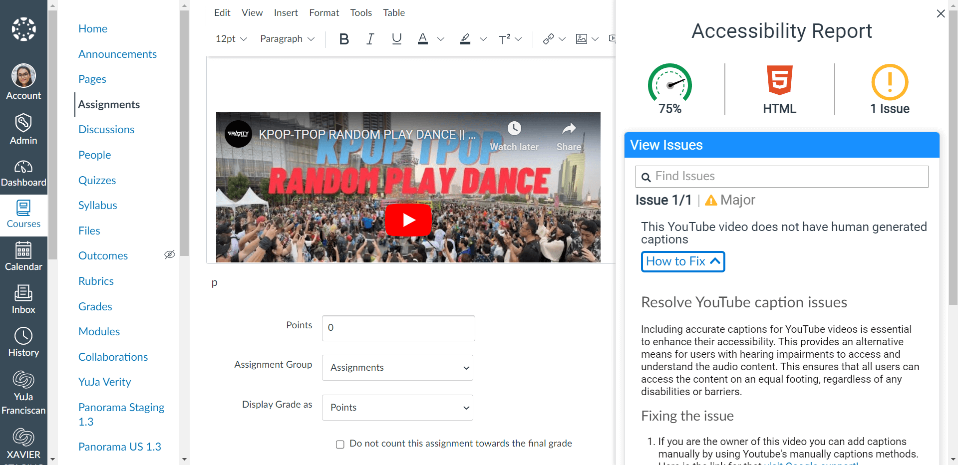 Scan and Automatically Generate Video Captions for YouTube Videos