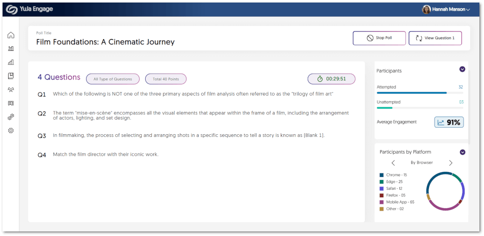 See In-Depth Engagement Analytics