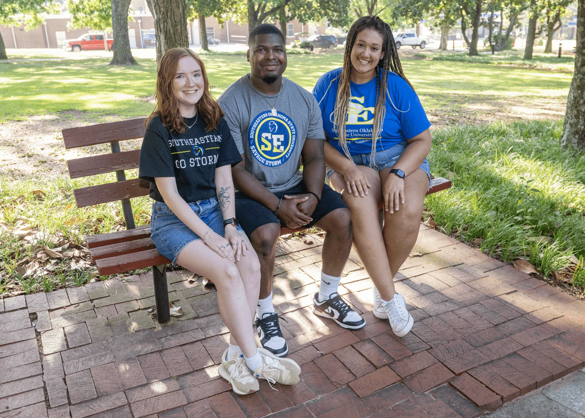Group of Southeastern Oklahoma State University students.
