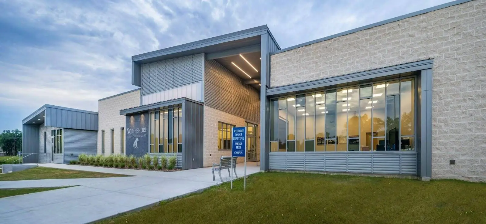 Northshore Technical Community College building.