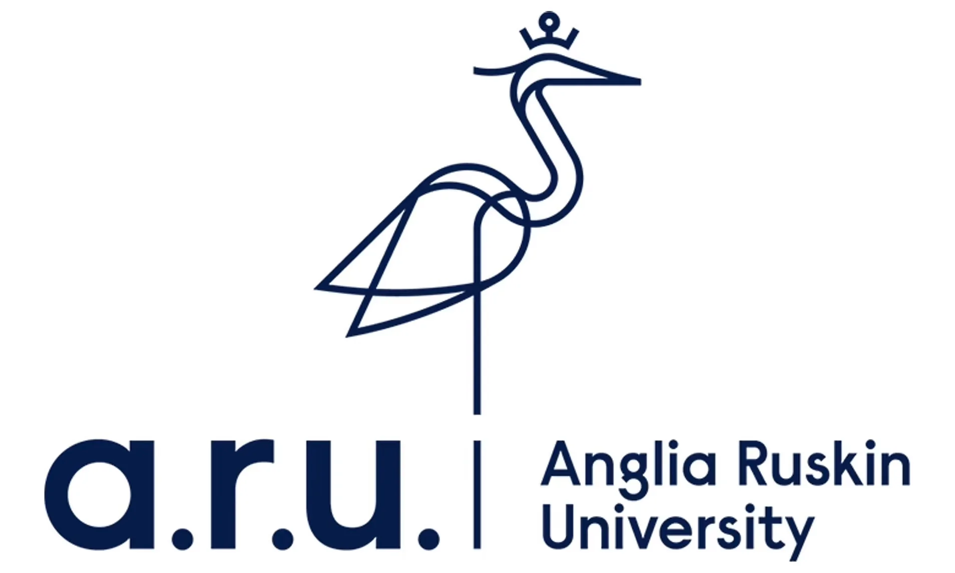 Anglia Ruskin University logo.