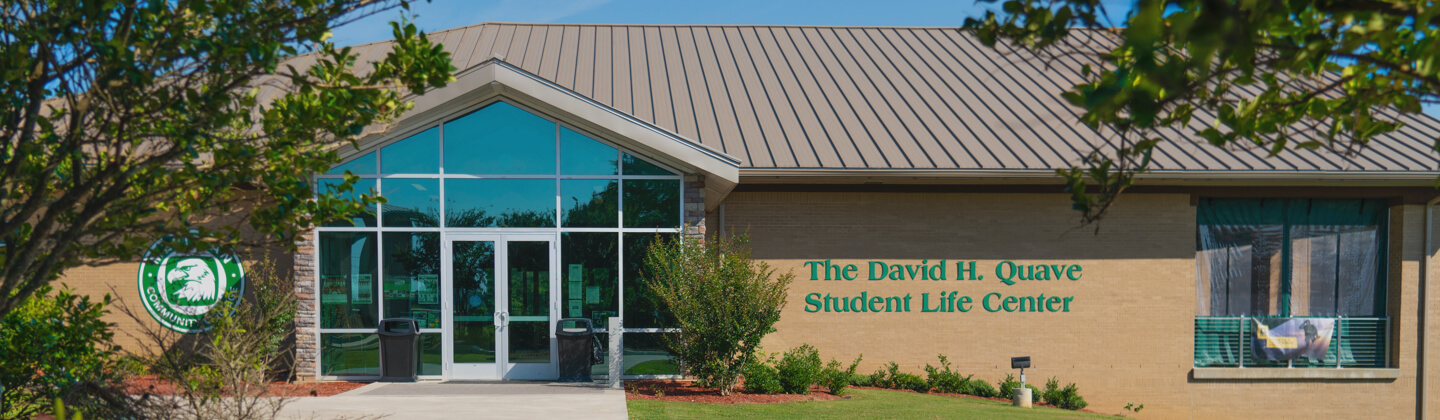 Meridian Community College campus building.