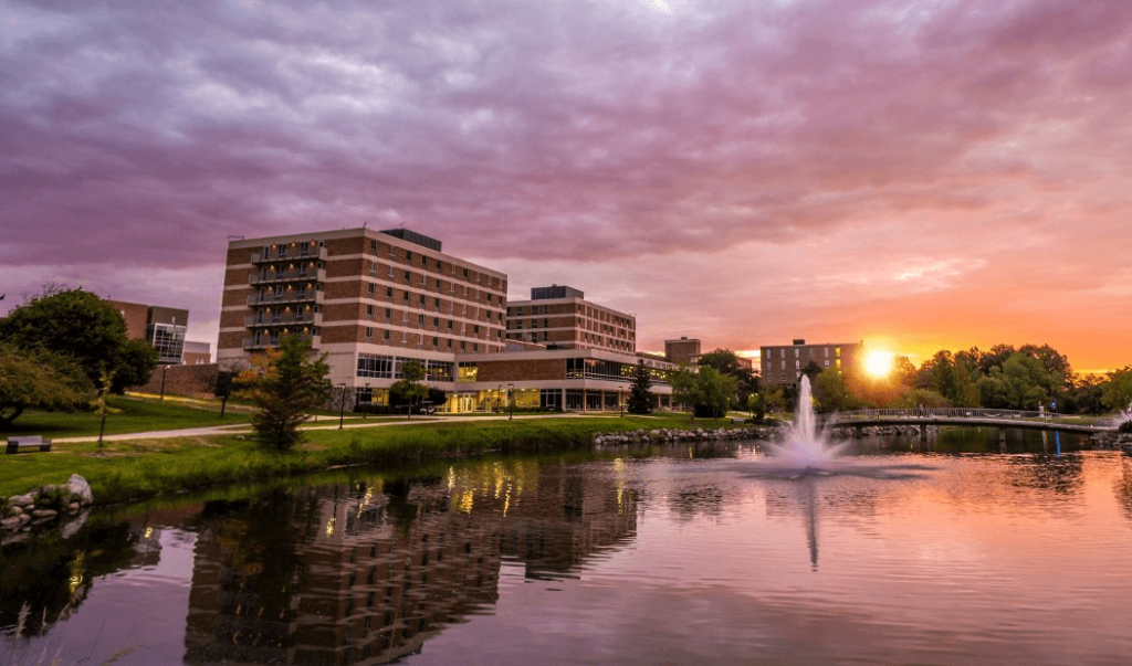 View to Oakland University