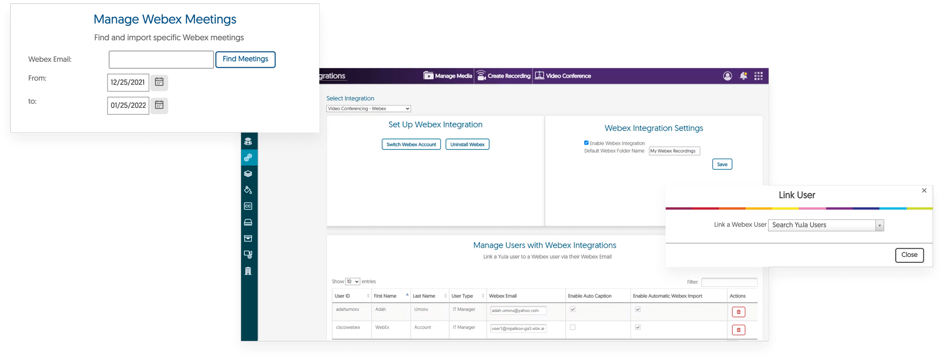 Webex Integration