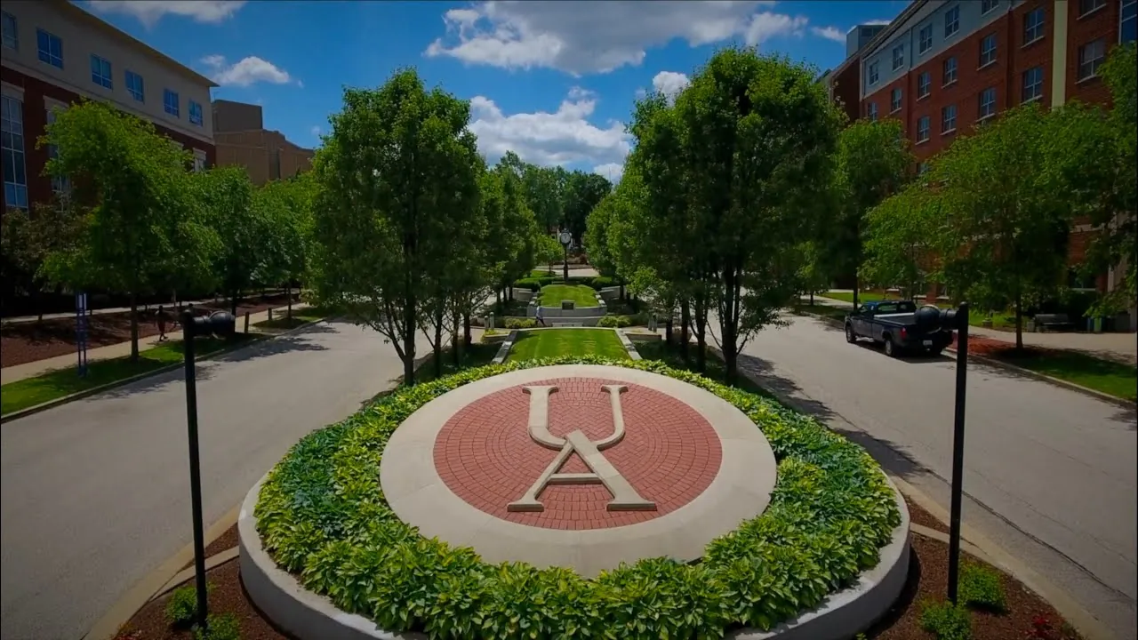 The University of Akron campus