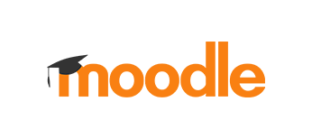 Moodle logo.