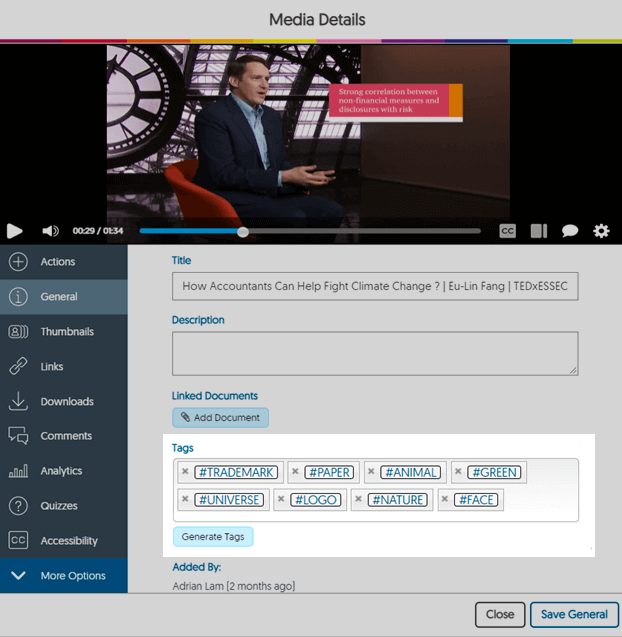Video Content and Digital Asset Management