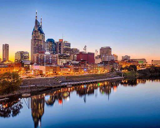 Nashville TN skyline.
