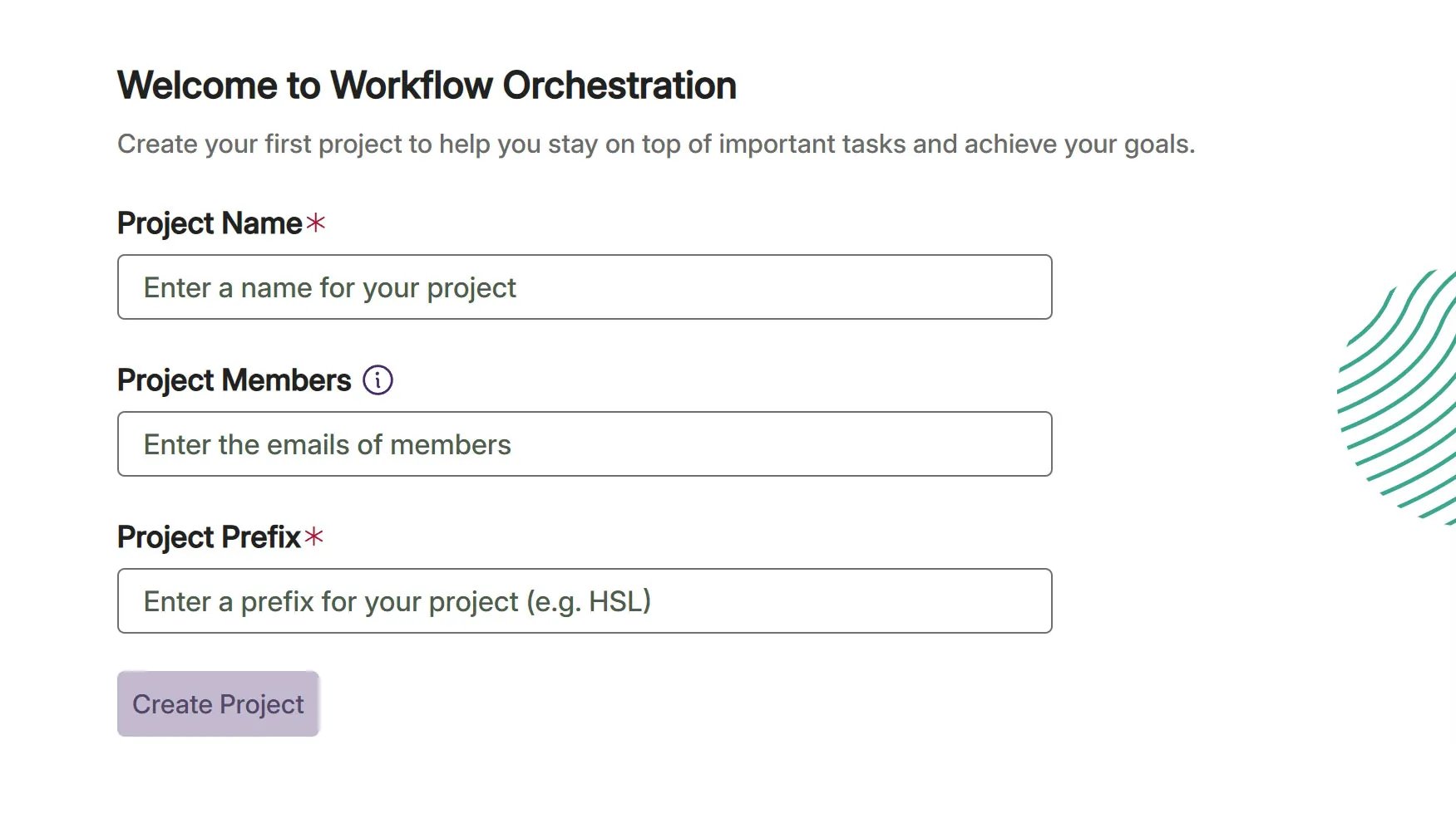 Workflow Orchestration welcome screen in YuJa Panorama