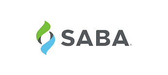 Saba logo.