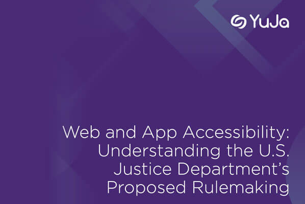 Web and App Accessibility whitepaper PDF.