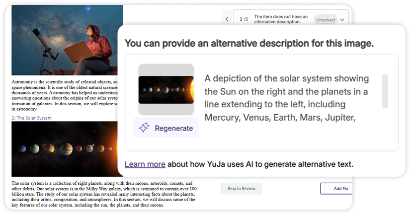 AI-generated alt text
