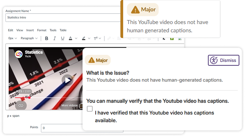 Caption detection