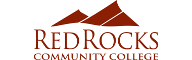 Red Rocks Community College logo.