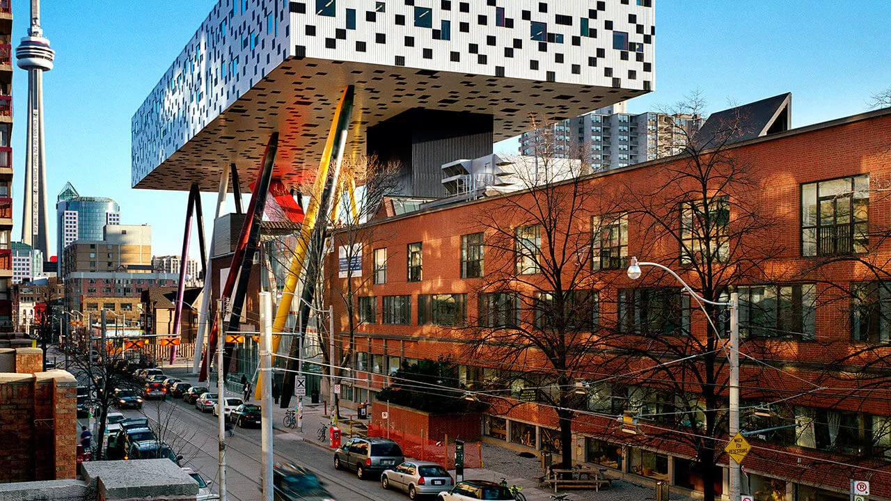 Ontario College of Art and Design University building.