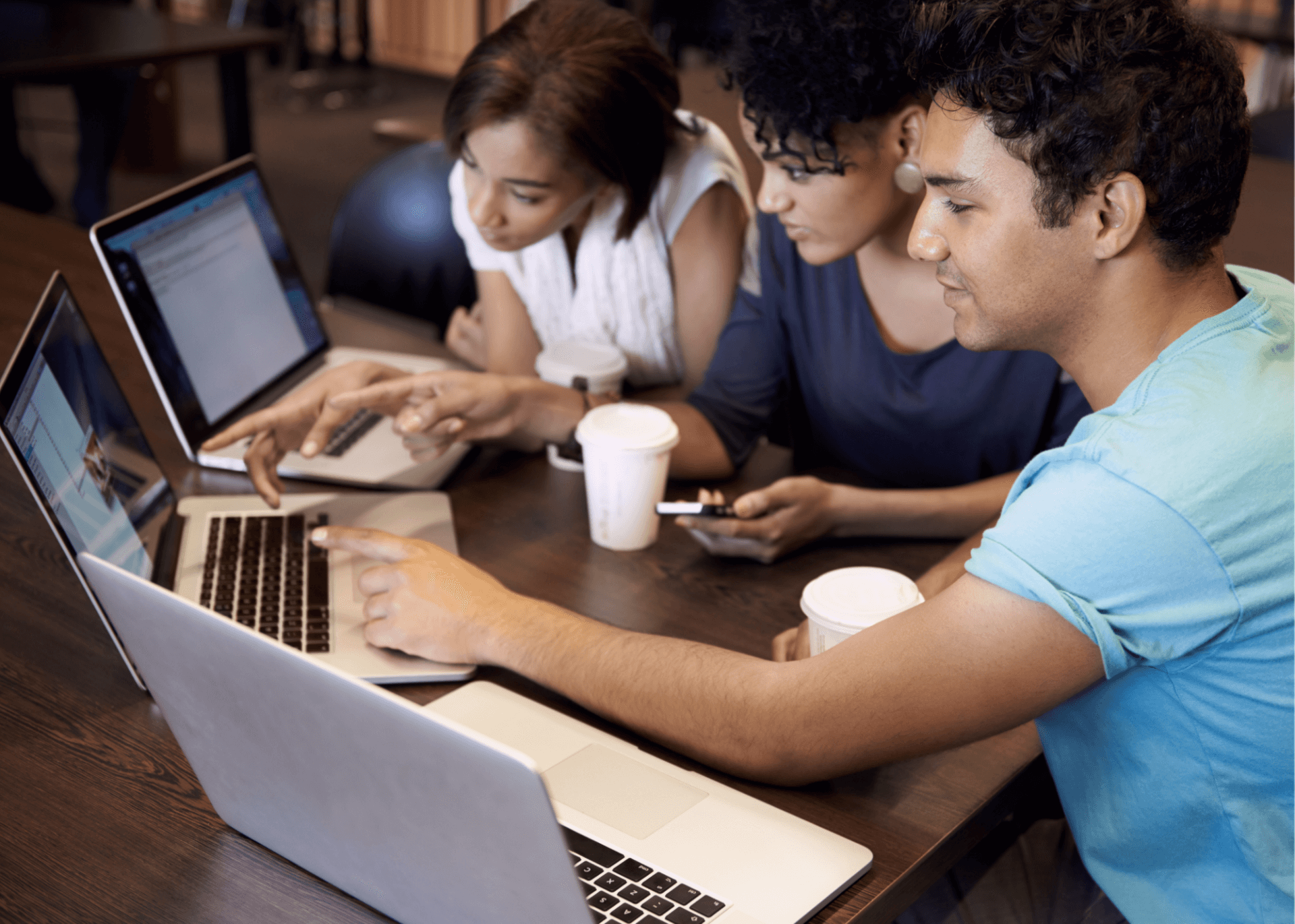 Higher education students in study group.