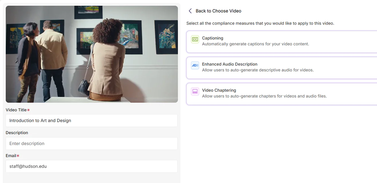 Improved Video Accessibility