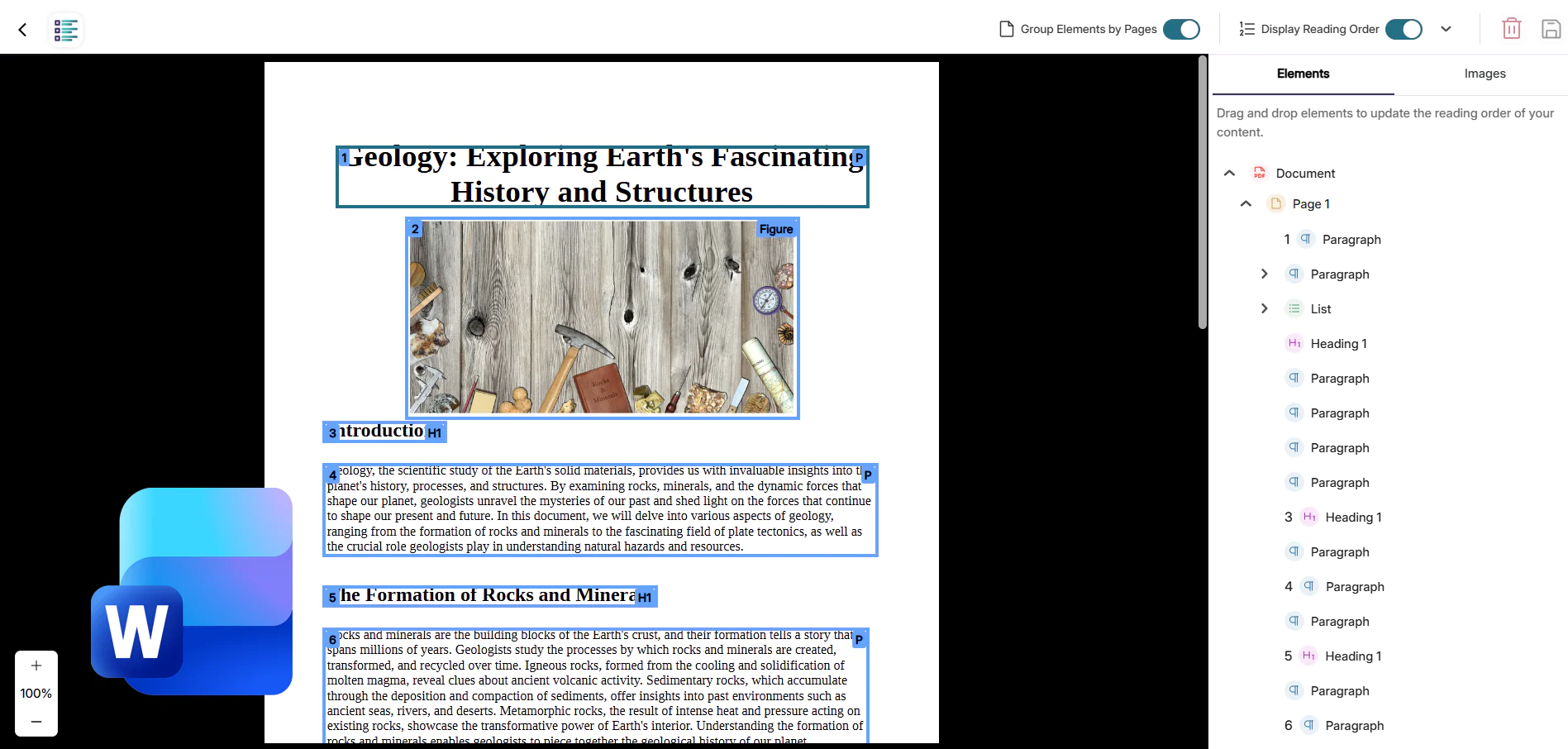 Microsoft Word support