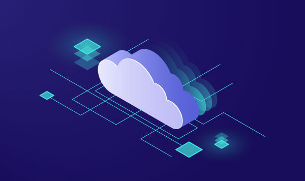 digital cloud graphic