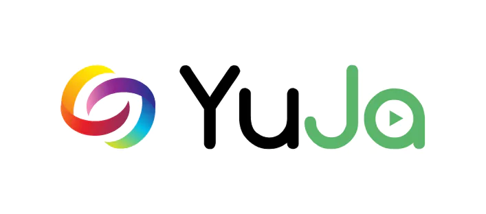 YuJa color logo on white