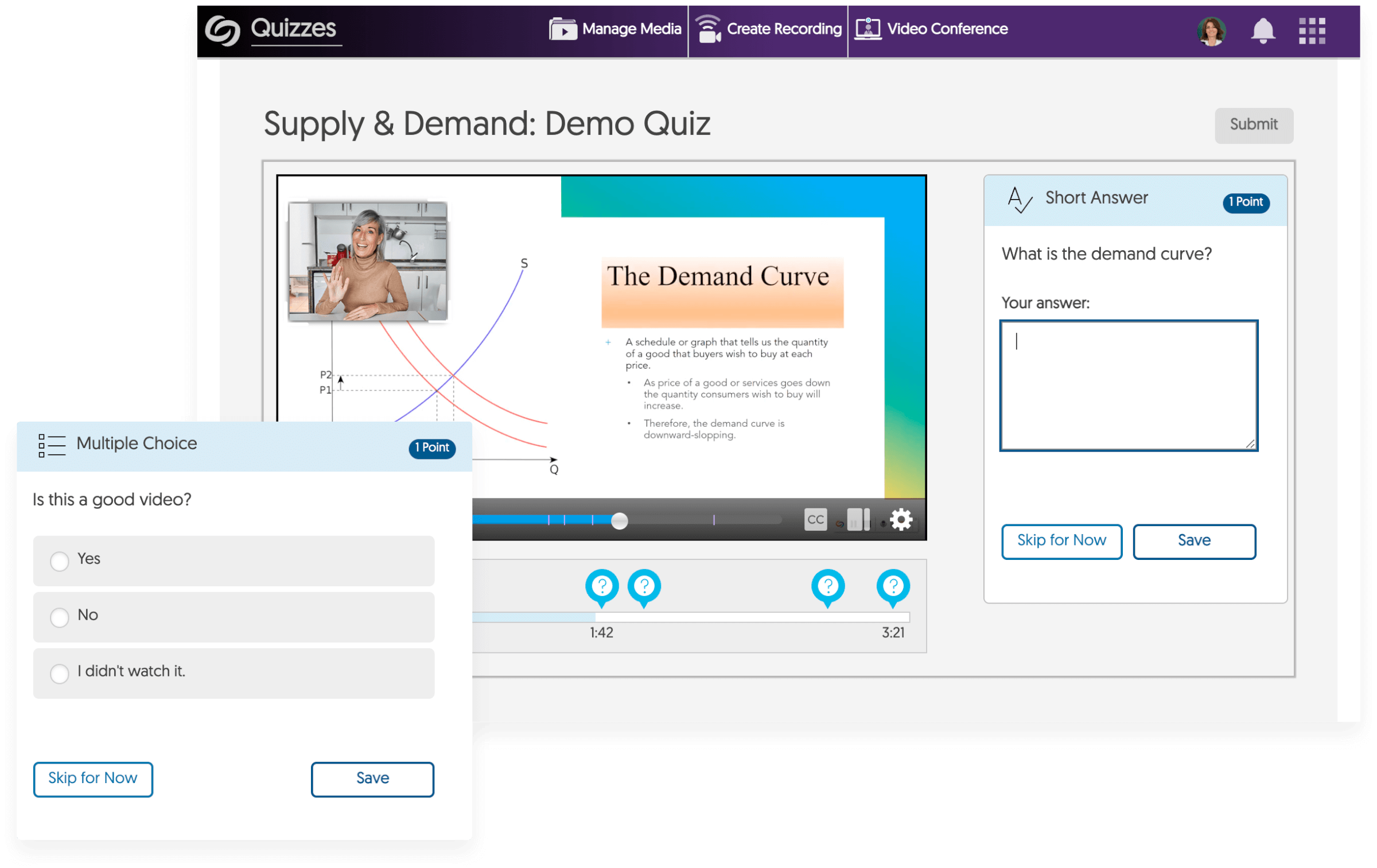 Create Interactive Video Assignments and Quizzes for Students