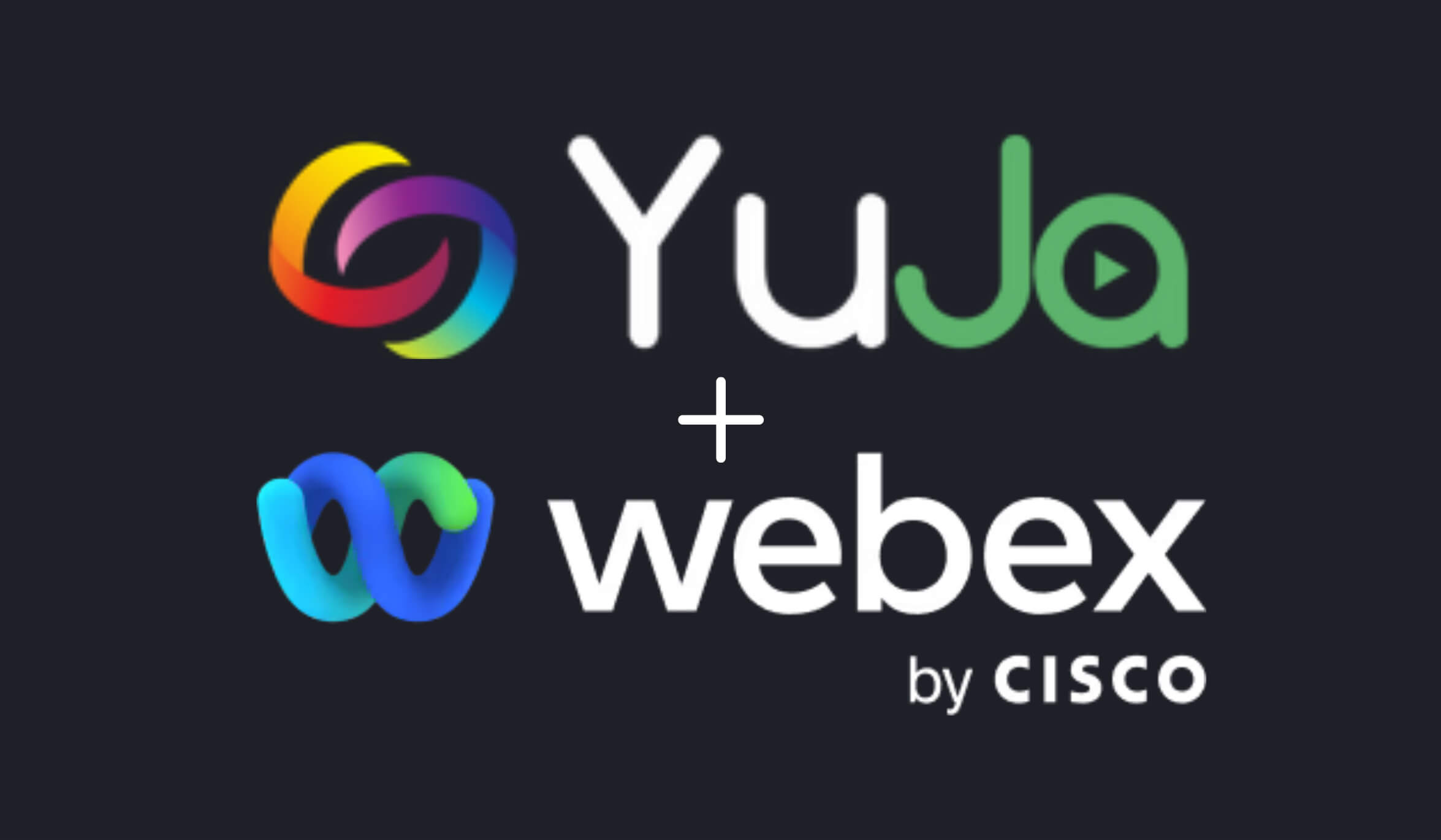 YuJa + Webex logos
