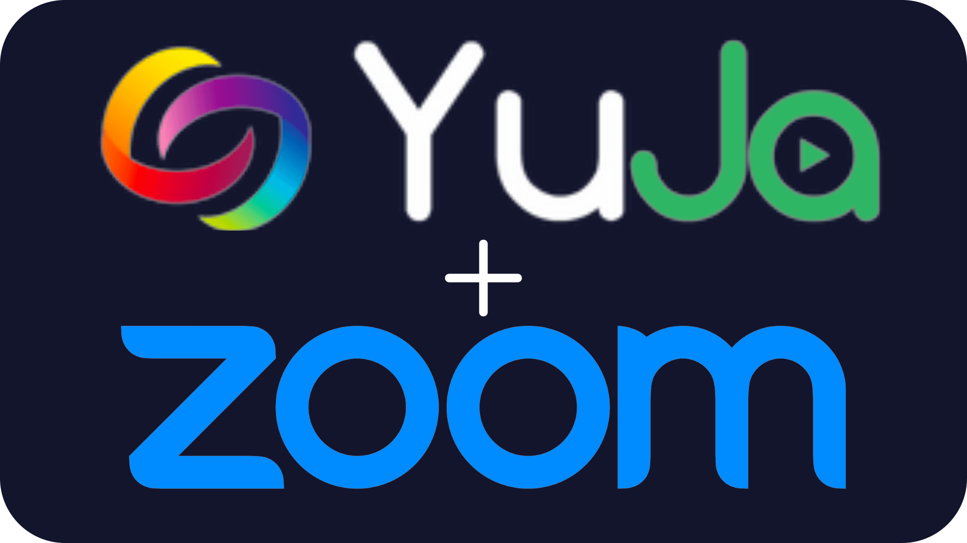 YuJa + Zoom logos